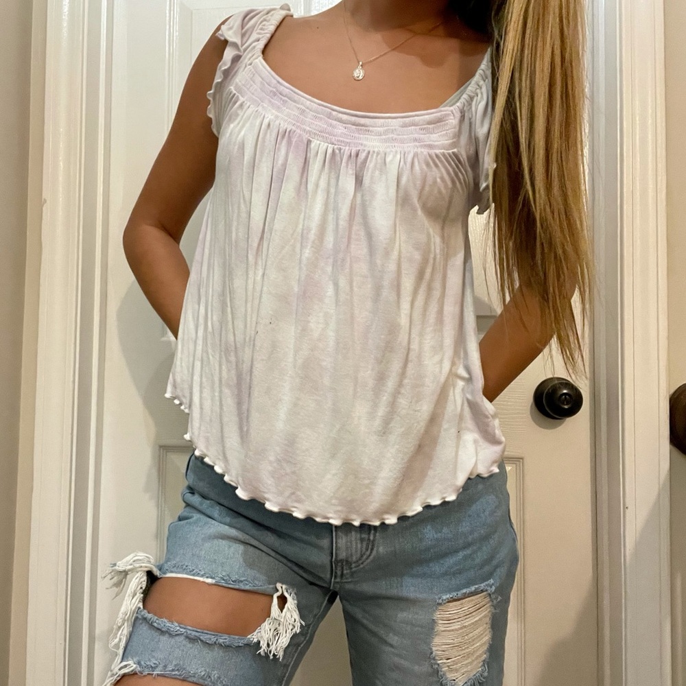 American Eagle flowy top